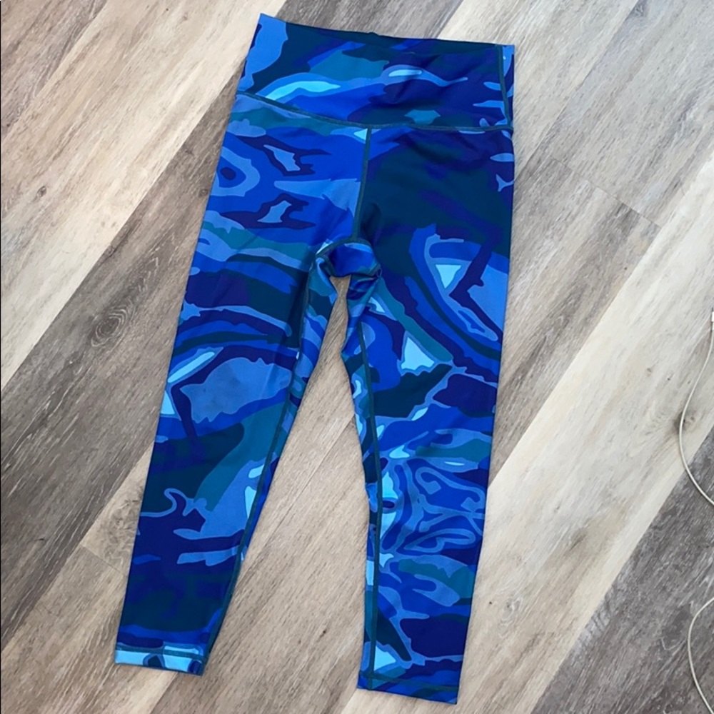 CK Bradley Blue Camo Leggings